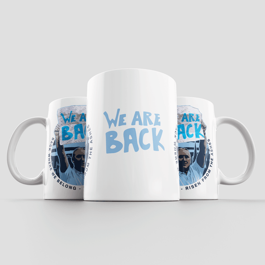 'WE ARE BACK' / MUG