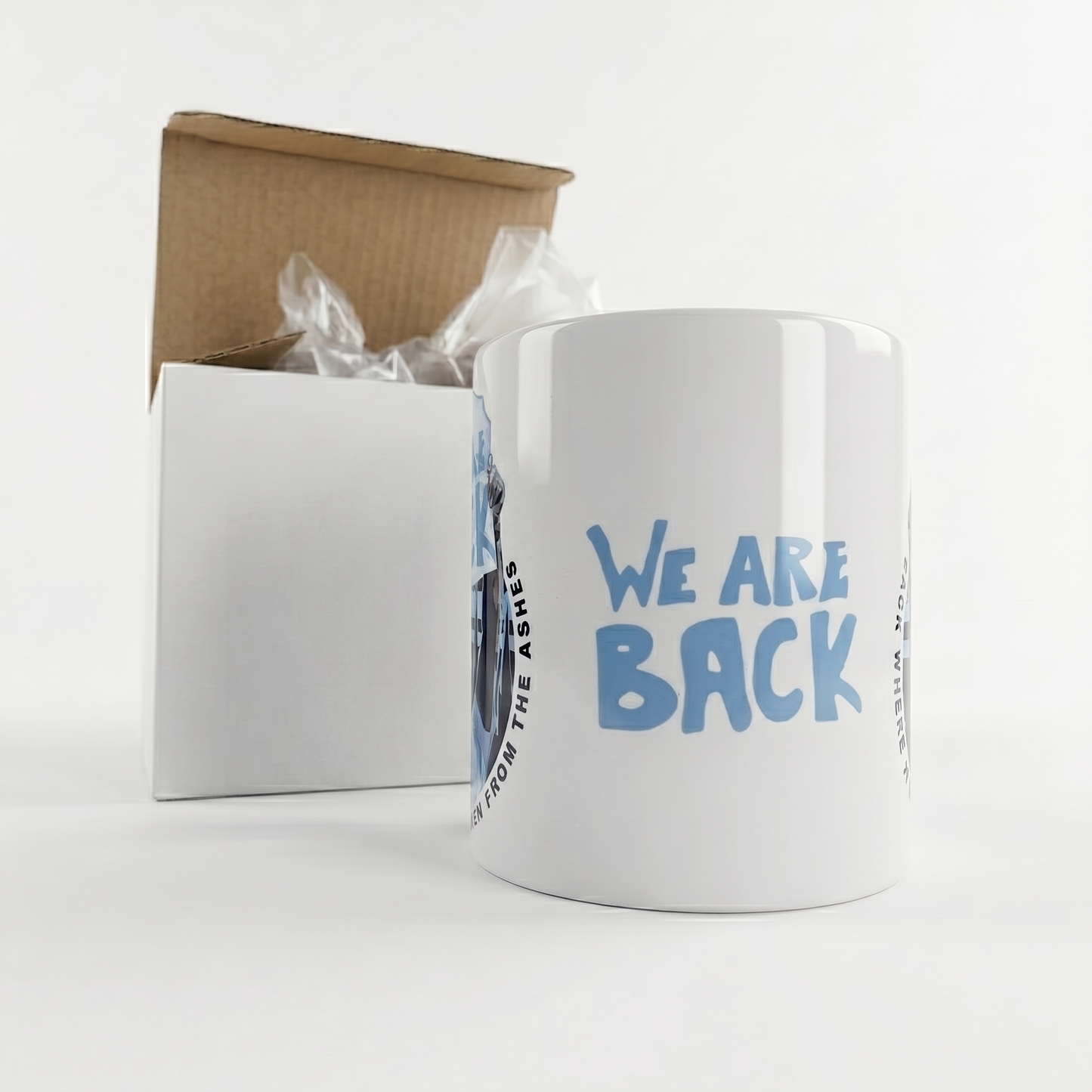 'WE ARE BACK' / MUG